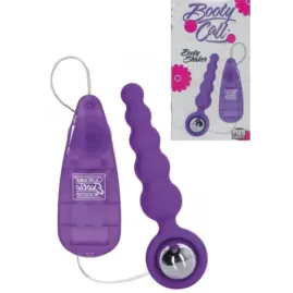 Plug anale vibrante  dildo fallo a sfere stimolatore vibratore in silicone sex toys per uomo e donna